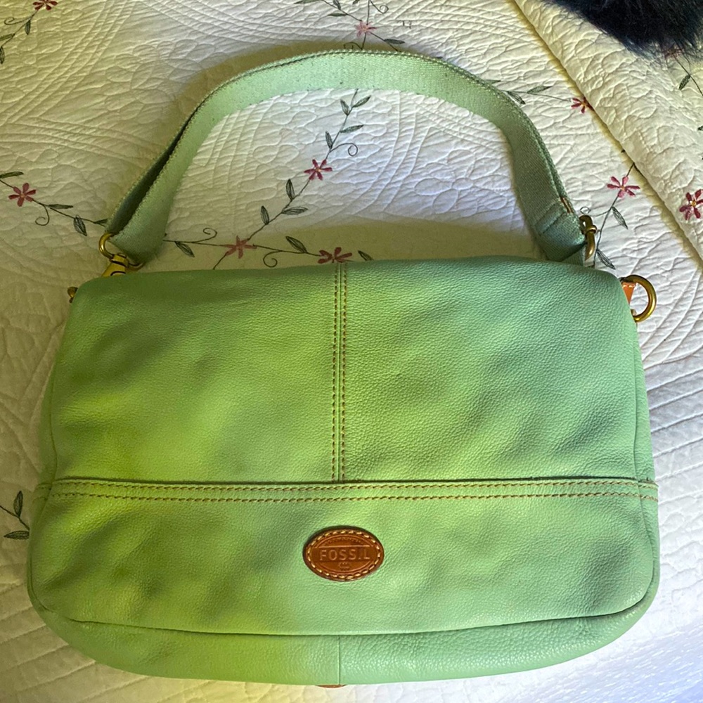 Fossil genuine soft leather bag